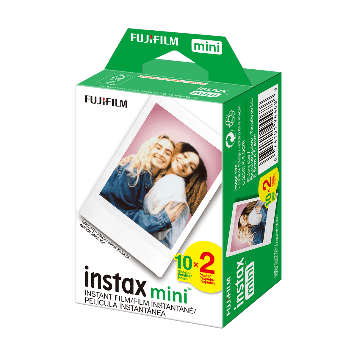 Film instantané Instax Mini, 2 x 10 feuilles (20 feuilles) - The