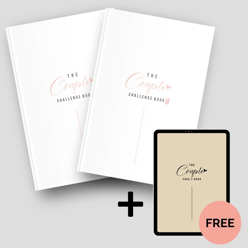 2 x The Couple Challenge Book + FREE The Couple Yoga E - Book - Spanish Version - The Couple Challenge Book