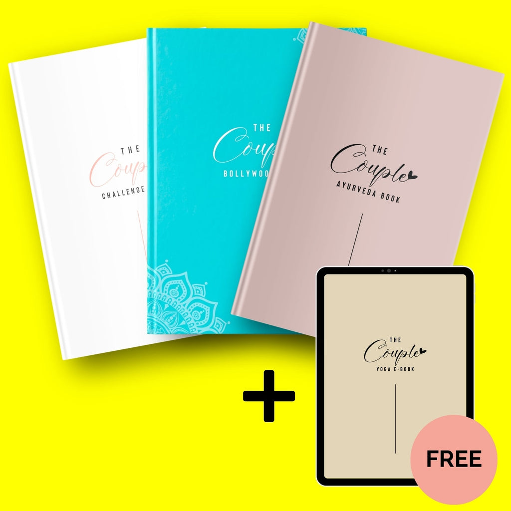 Couple & Ayurveda Bollywood Set + FREE The Couple Yoga E-Book - English Version - The Couple Challenge Book