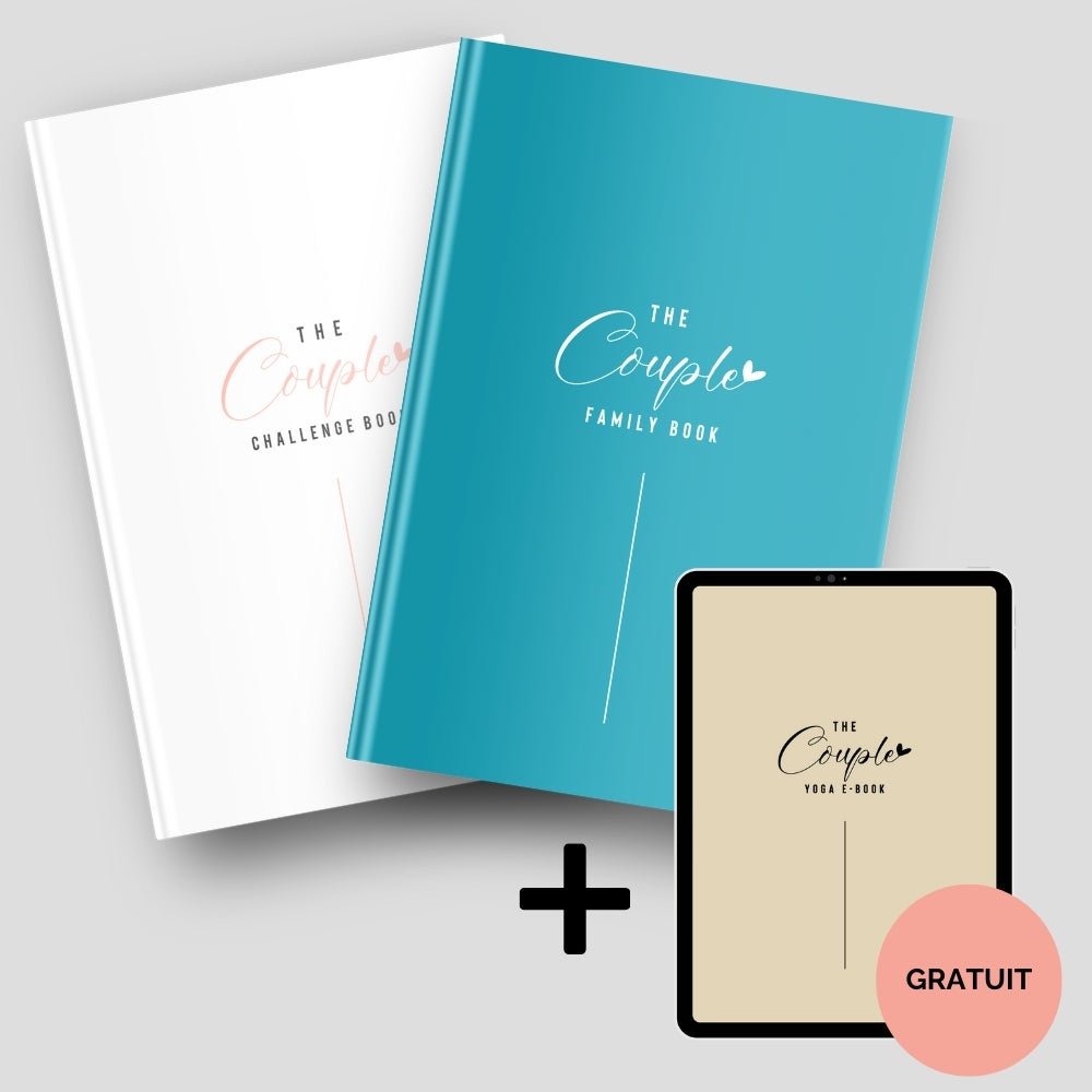 Couple & Family Set + FREE The Couple Yoga E-Book - French Version - The Couple Challenge Book