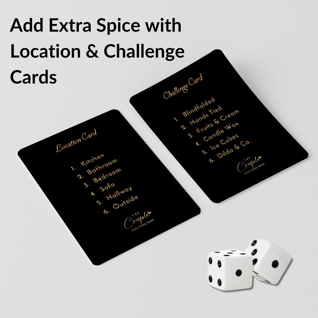 KamaPlay - Cartas para jugar al Kama Sutra - The Couple Challenge Book