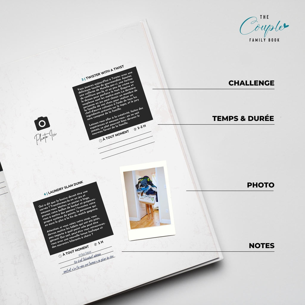 Couple & Family Set - Versione francese - The Couple Challenge Book