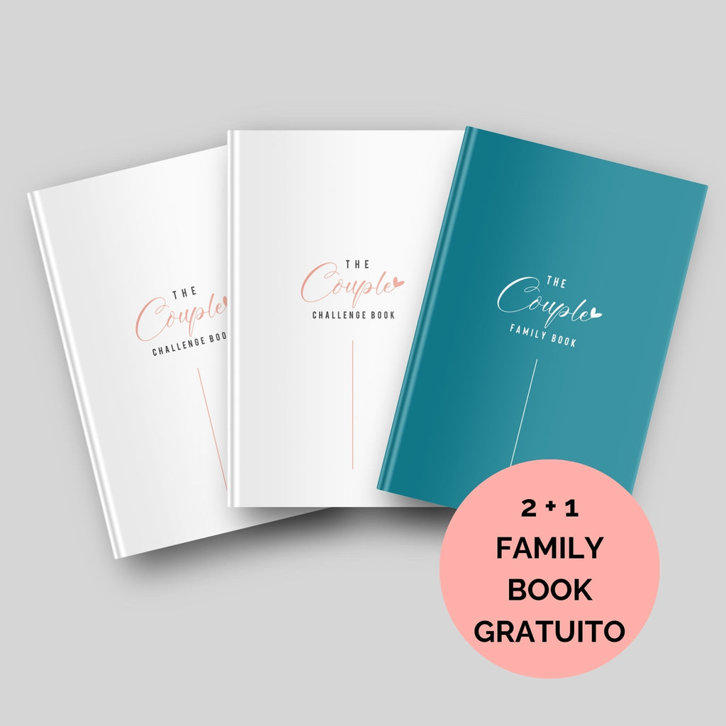 The Couple Challenge Book: Duo Pack + Livret de famille - Version italienne - The Couple Challenge Book