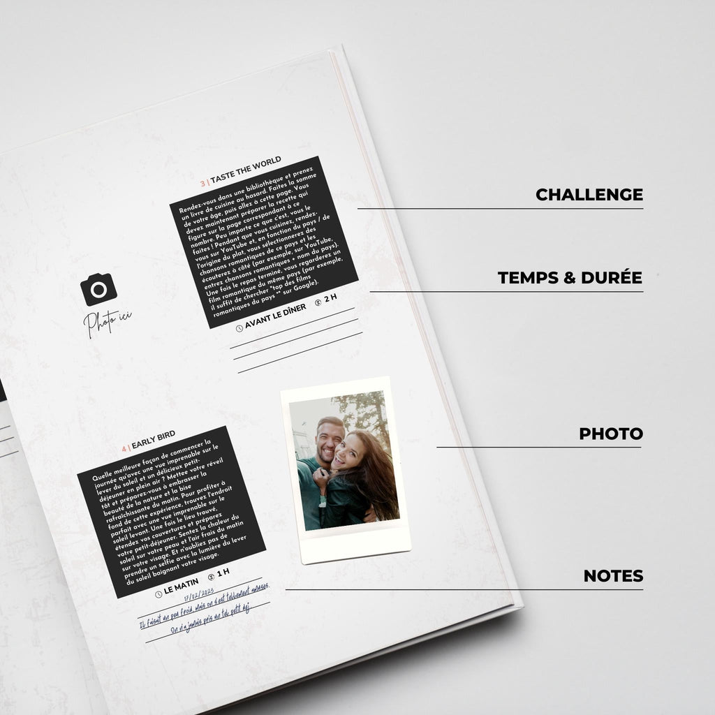 The Couple Challenge Book - Versione francese - The Couple Challenge Book