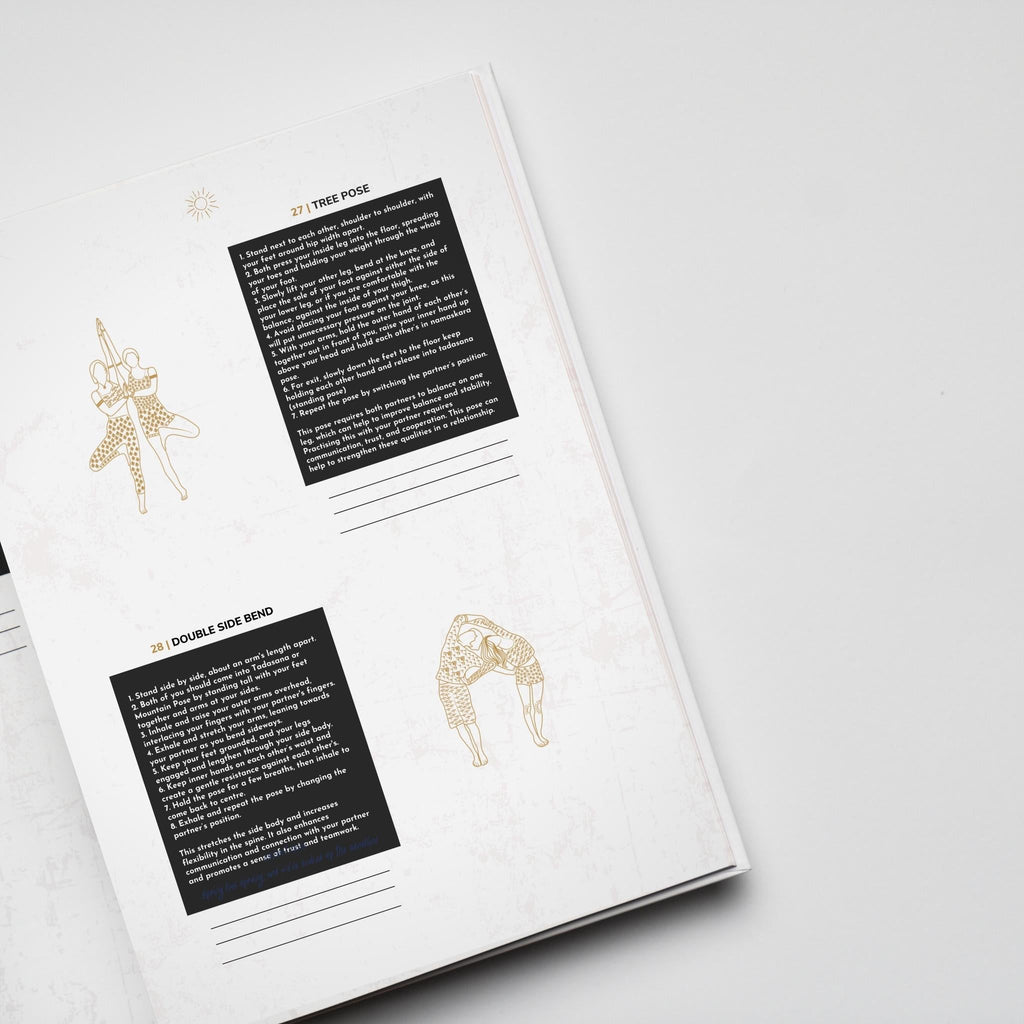 The Couple Yoga Book - Version anglaise - The Couple Challenge Book